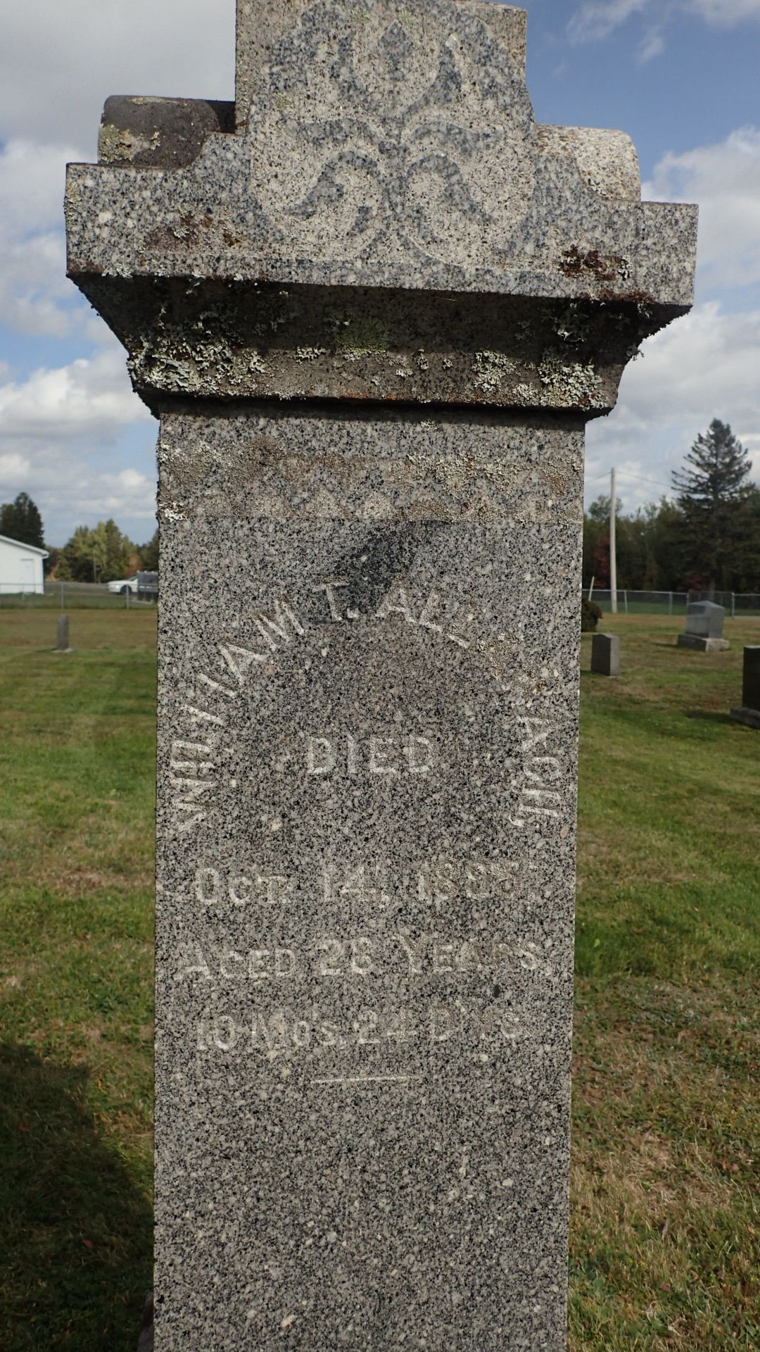 William T Allanach Headstone